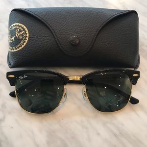 RAY BAN CLUBMASTER SUNGLASSES
